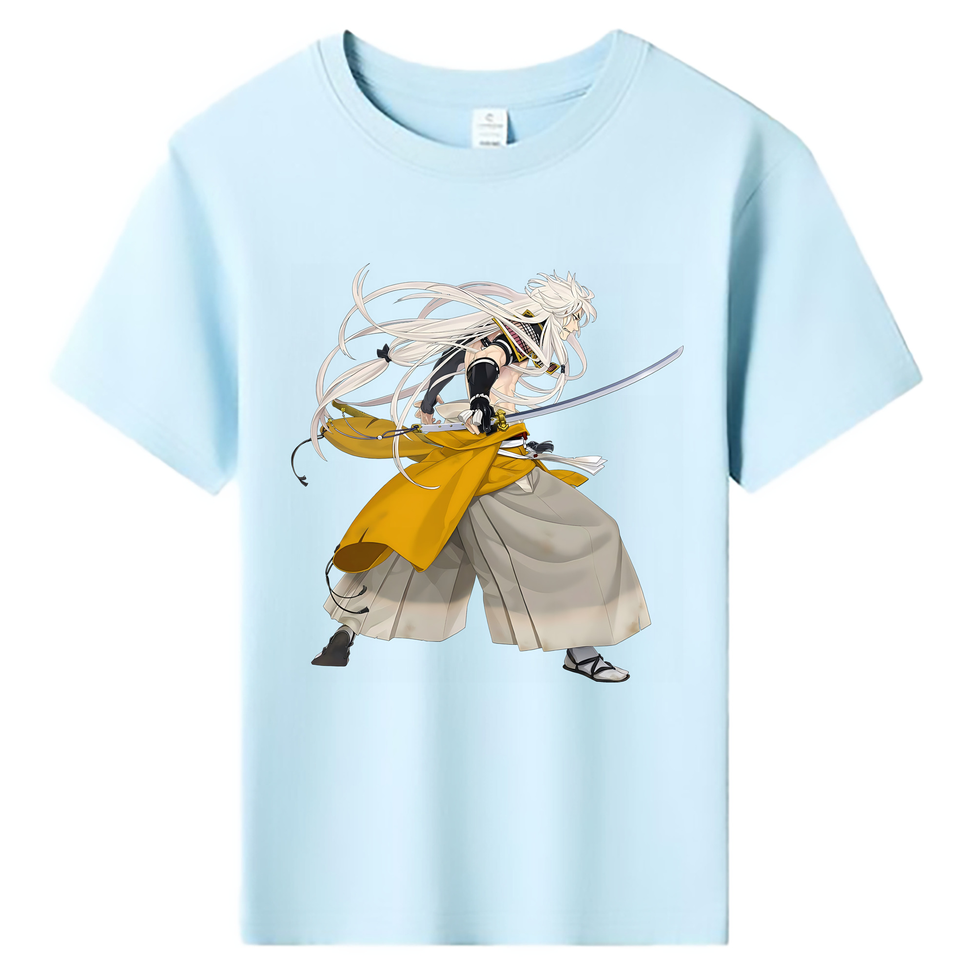 （画像用） 刀剣乱舞 Touken Ranbu 綿100％キッズTシャツ（フロントプリント）
